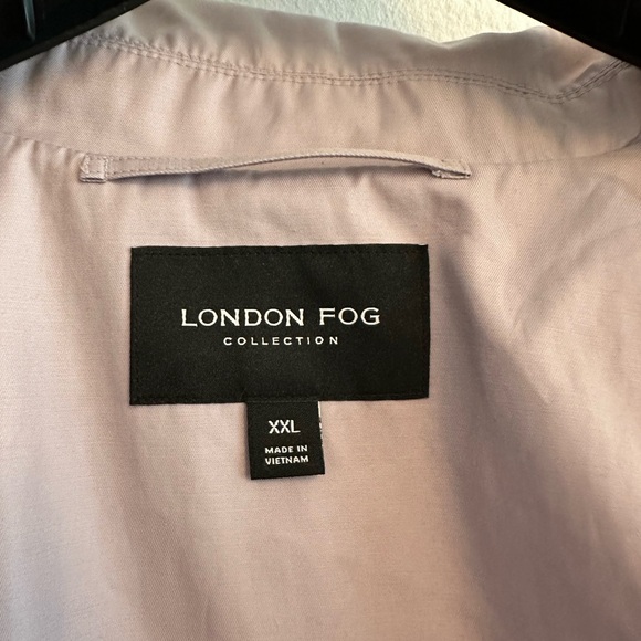 London Fog XXL Purple/Violet Trench Rain Coat - Picture 11 of 11